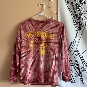 Tie dye “seniors” shirt